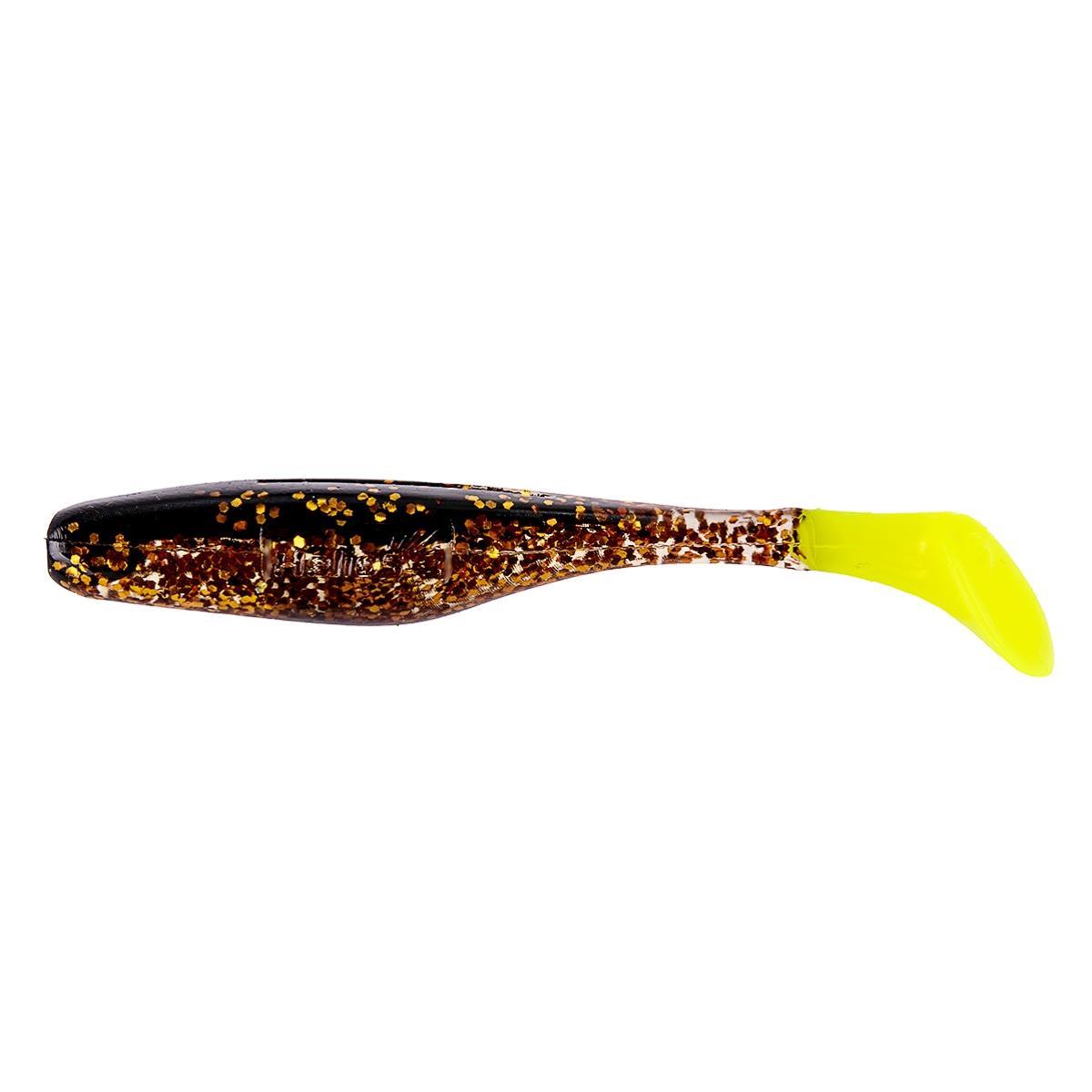 

Виброхвост несъедоб. Vigor 3,75"/9.5 см Black Sparkles LT 100шт. (HS-6-033-N) Helios