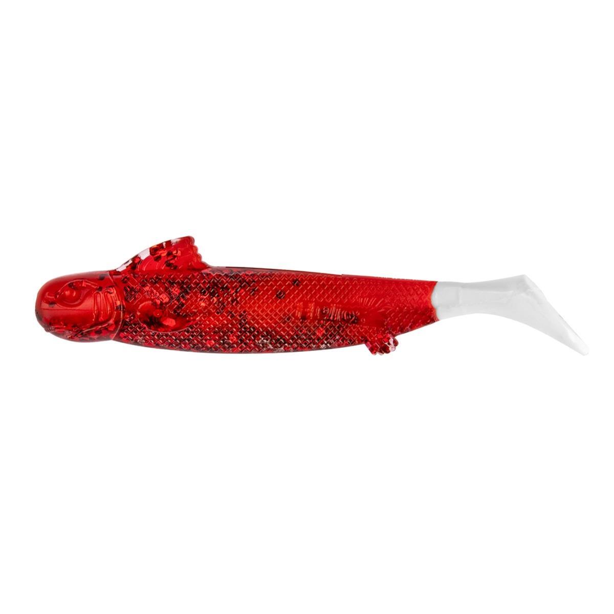 

Виброхвост несъедоб. Jap 3,15"/8 см Red Sparkles WT 100шт. (HS-32-034-N) Helios