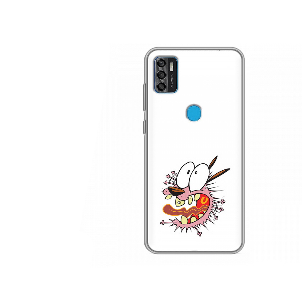 

Чехол MyPads Tocco для ZTE Blade A7s 2020 испуганный бобик (PT158171.472.381), Tocco