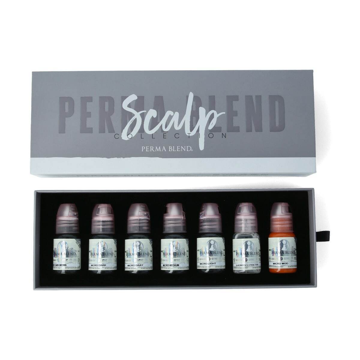 

Сет пигментов для трихопигментации Perma Blend Scalp Collection Set, 6шт, 15 мл, Scalp Collection Set