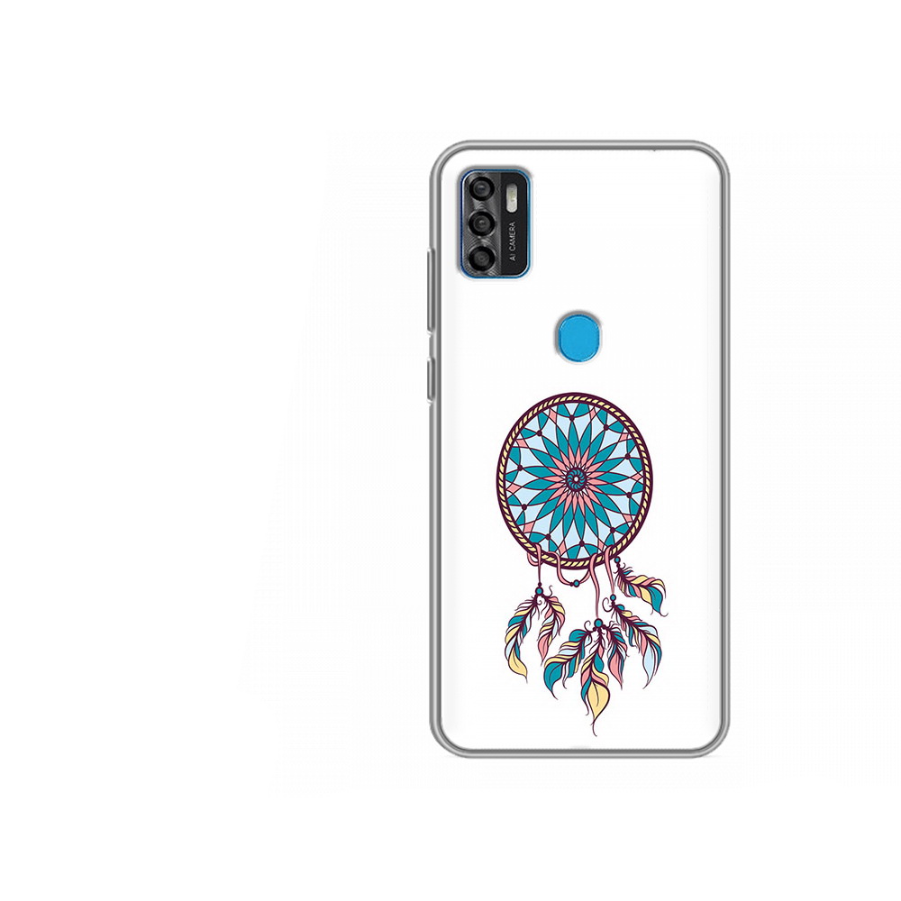 

Чехол MyPads Tocco для ZTE Blade A7s 2020 ловец снов синий (PT158171.472.443), Tocco