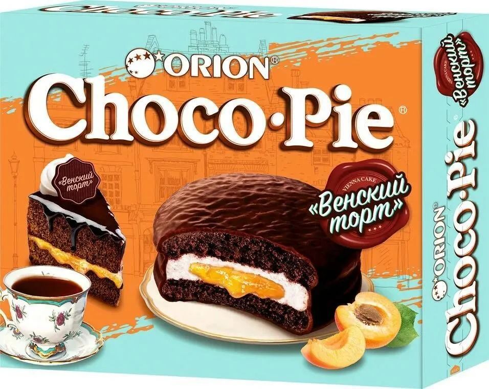 Печенье Choco Pie Венский торт, 2 шт по 360 г