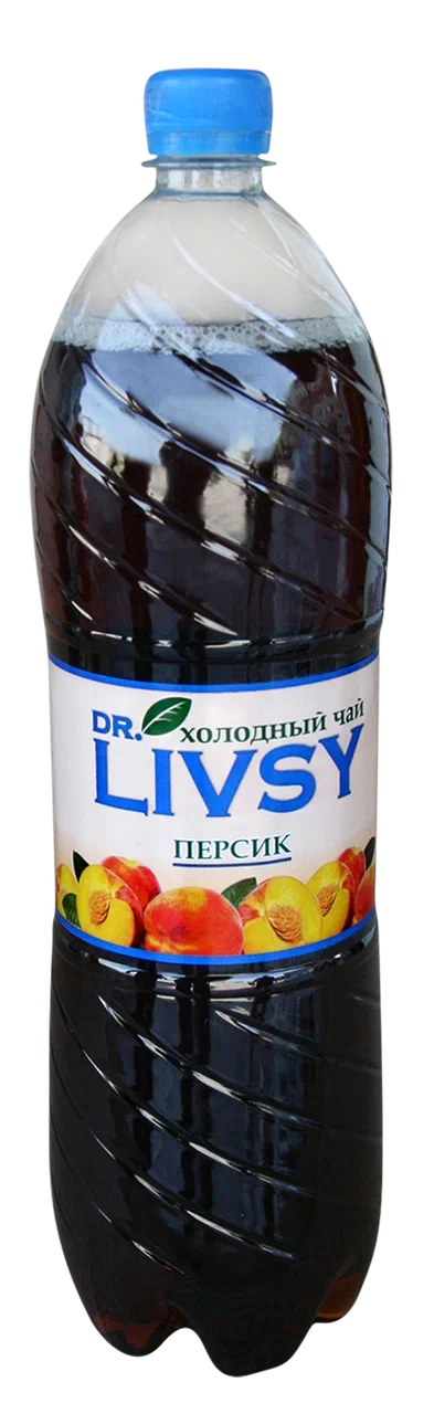 

Холодный чай Dr.Livsy черный персик 1,25 л