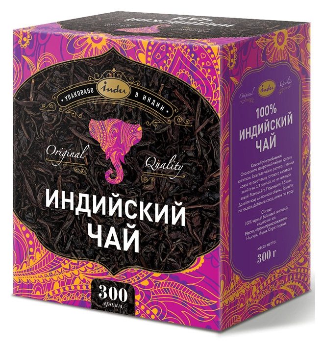 

Чай черный Indu Индийский 300 г