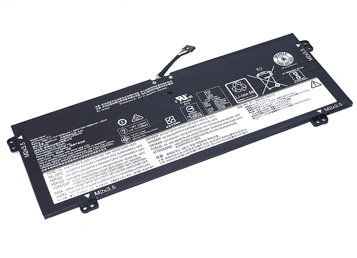 Аккумуляторная батарея для ноутбука Lenovo Yoga 720-13IKB (L16M4PB1) 7.68V 48Wh