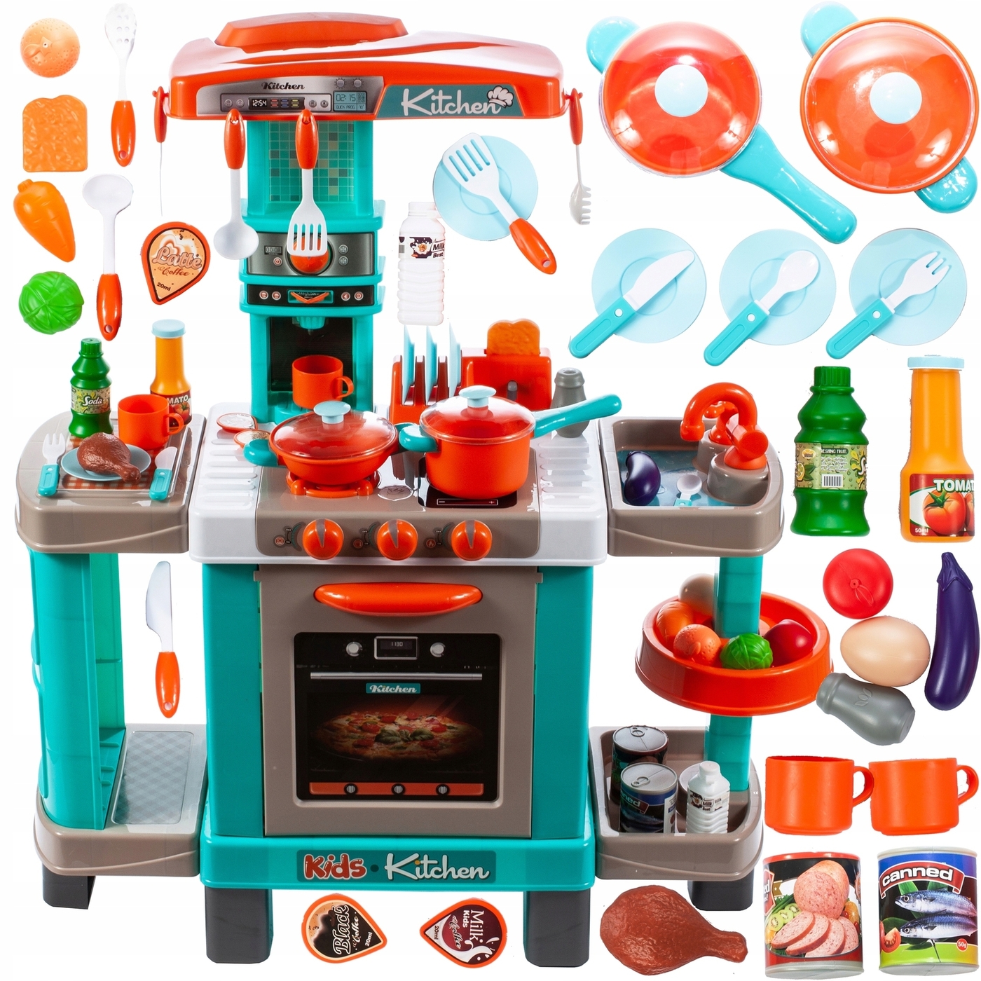 

Детская игровая кухня XINGSHENG Little Chef 102139, Зеленый, Little Chef