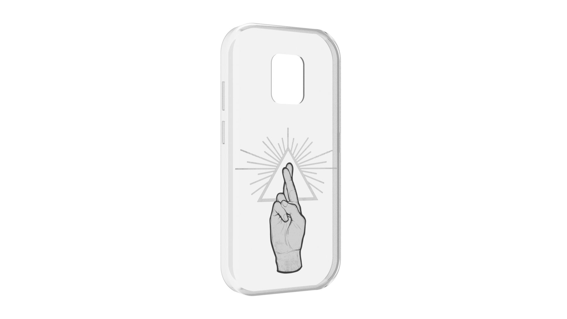 

Чехол на Xiaomi Redmi K50 GE/Poco F4 GT "Нежно-розовая абстракция", Прозрачный, Tocco