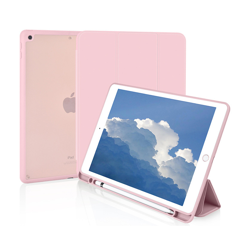 фото Чехол-обложка для apple ipad 7/ipad 8/ipad 9 10.2" розовый slimcase