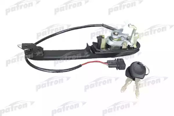 

Ручка двери передняя левая (с замком и ключом) VW: PASSAT 88-96 PATRON P20-009L