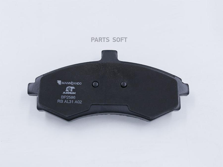 

Колодки тормозные AKNUK передние BP2586