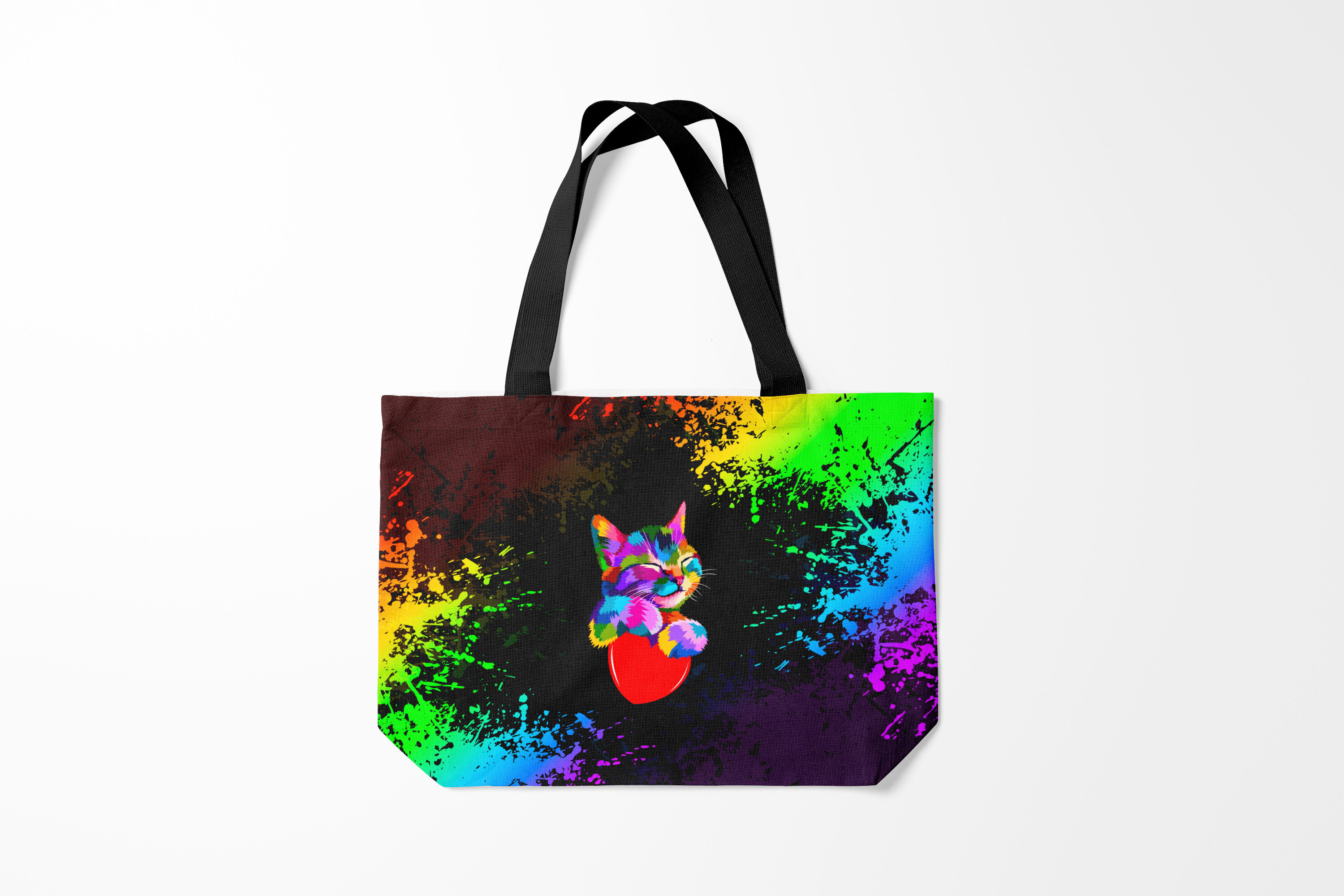 

Сумка шoппер унисекс Burnettie Другие РАДУЖНЫЙ КОТИК RAINBOW KITTY, разноцветный, Другие РАДУЖНЫЙ КОТИК RAINBOW KITTY