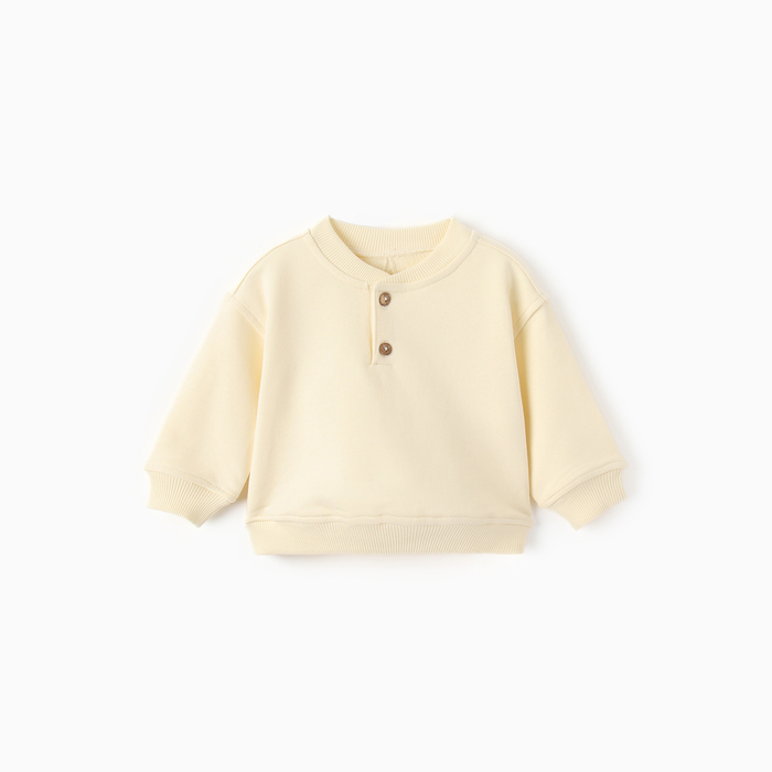 

Толстовка детская MINAKU Basic Line, Белый, 68, Basic Line