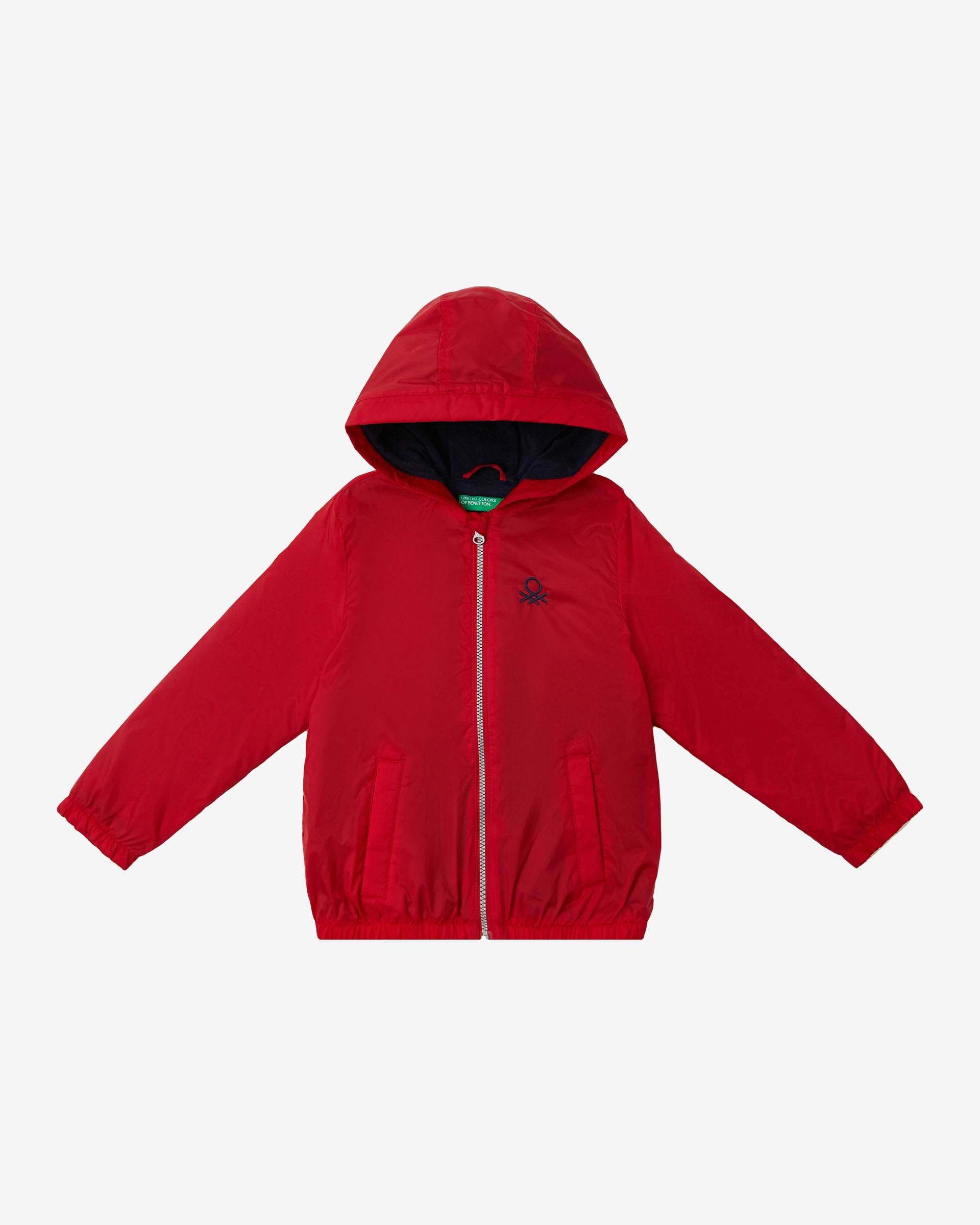 

Ветровка для мальчиков Benetton цв. красный р.170, 21A_2BL553J70