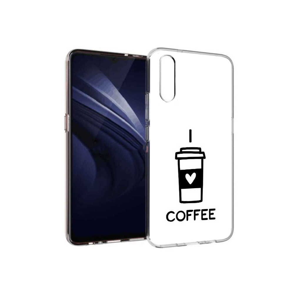 

Чехол MyPads Tocco для Vivo V17 Neo Я люблю кофе (PT226959.388.206), Прозрачный, Tocco