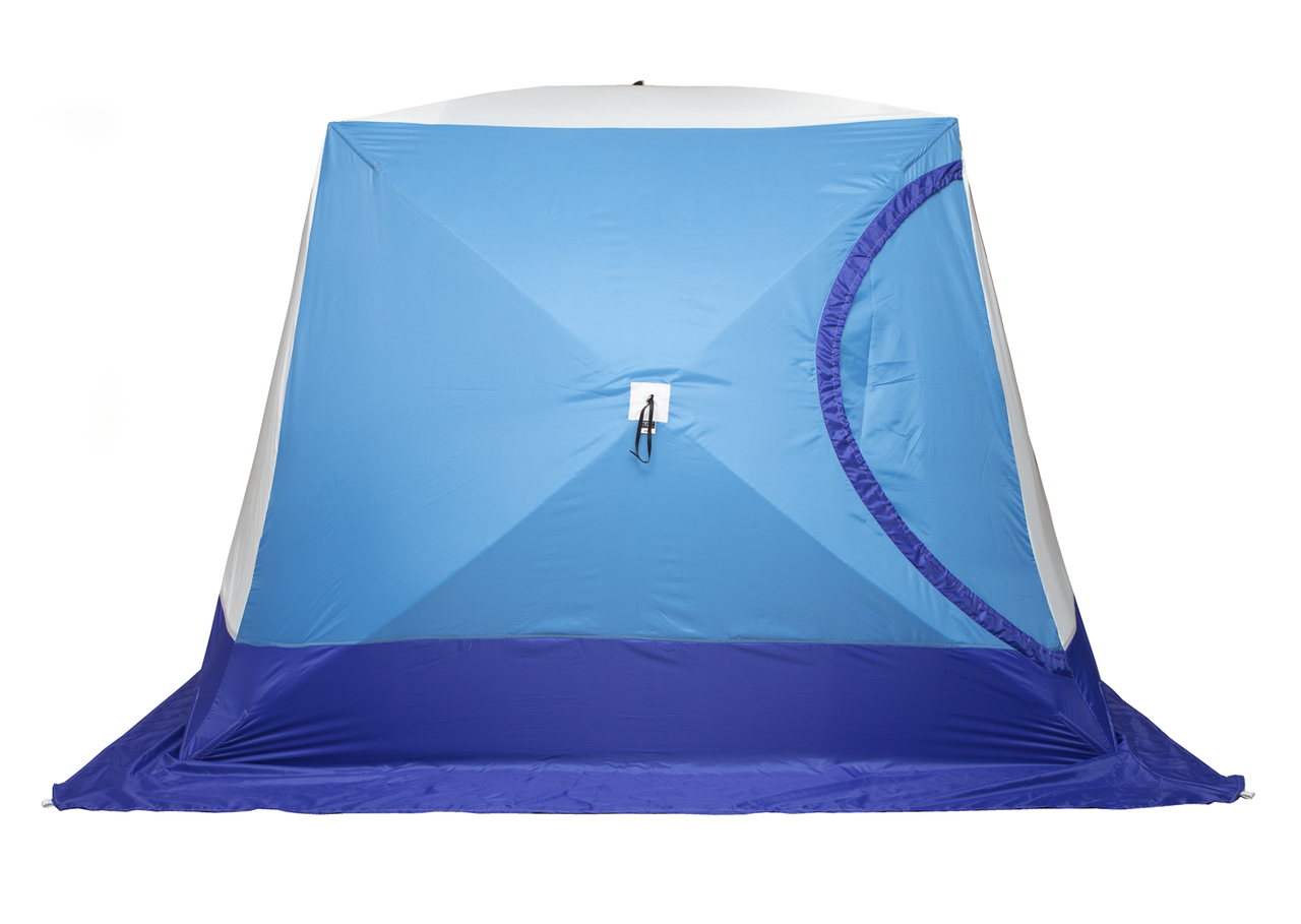 Палатка для зимней рыбалки куб 4, с выводом под трубу