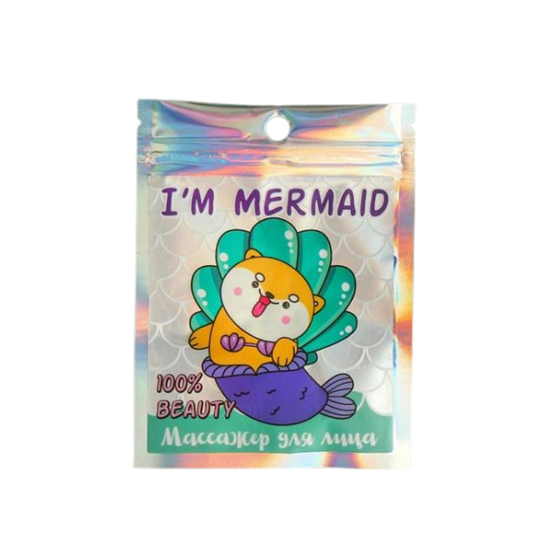 фото Массажёр для лица в пакете сима-ленд i am mermaid 9*12 см sima-land