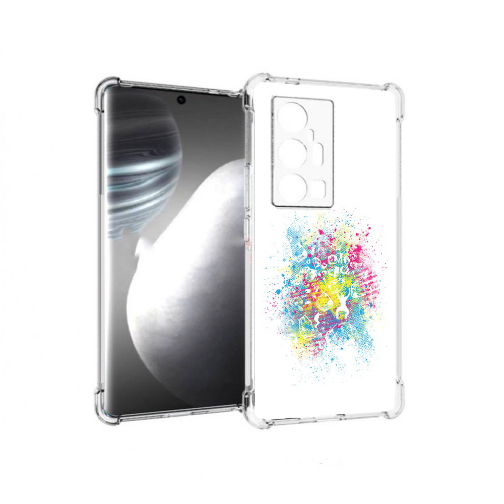 

Чехол MyPads Tocco для Vivo X7 Pro акварель абстракция (PT227071.403.214), Прозрачный, Tocco