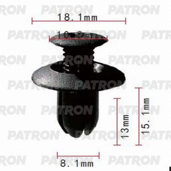 

Клипса Автомобильная PATRON P370995