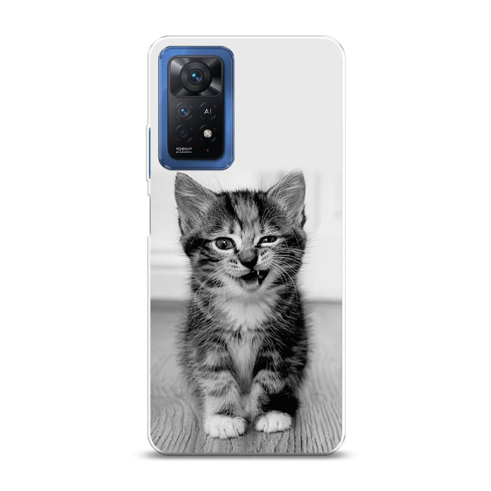фото Чехол awog "подмигивающий котенок" для xiaomi redmi note 11e pro