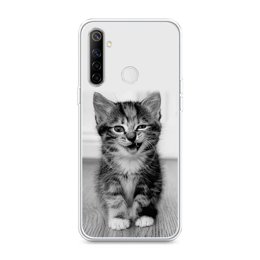 

Чехол Awog на Realme 6i "Подмигивающий котенок", Разноцветный, 252950-1
