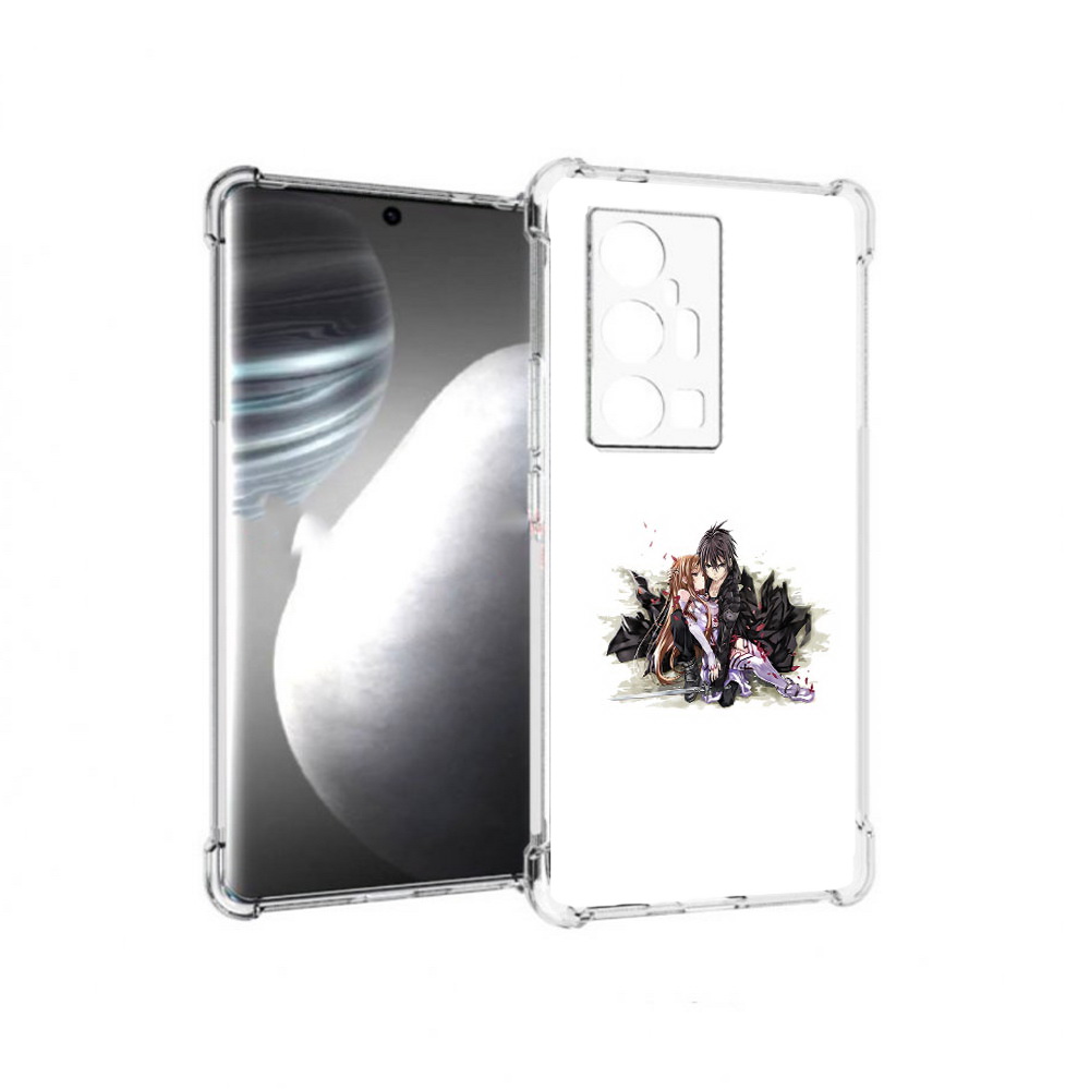 

Чехол MyPads Tocco для Vivo X7 Pro аниме асуна (PT227071.403.222), Прозрачный, Tocco
