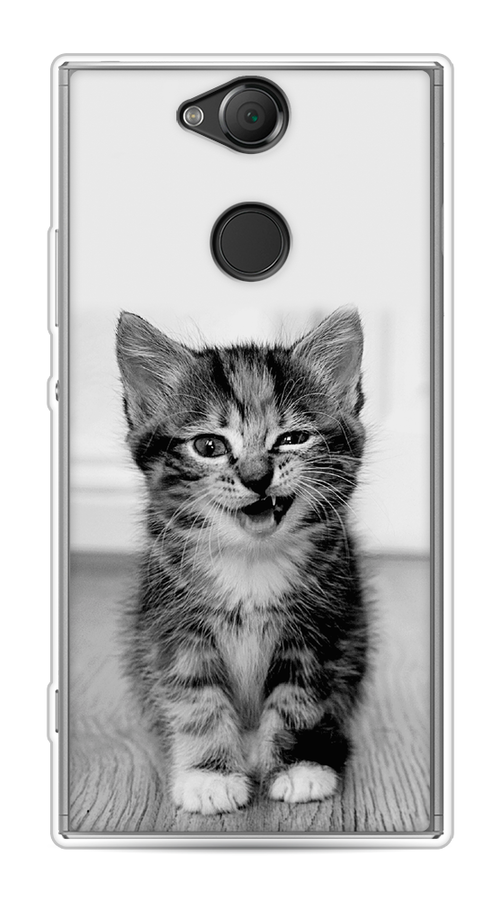 

Чехол Awog на Sony Xperia XA2 "Подмигивающий котенок", Разноцветный, 53150-1