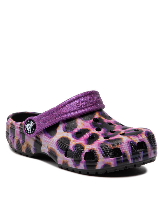 

Сабо Classic Animal Print Clog K 207600 Crocs Фиолетовый 30,5 EU, Classic Animal Print Clog K 207600