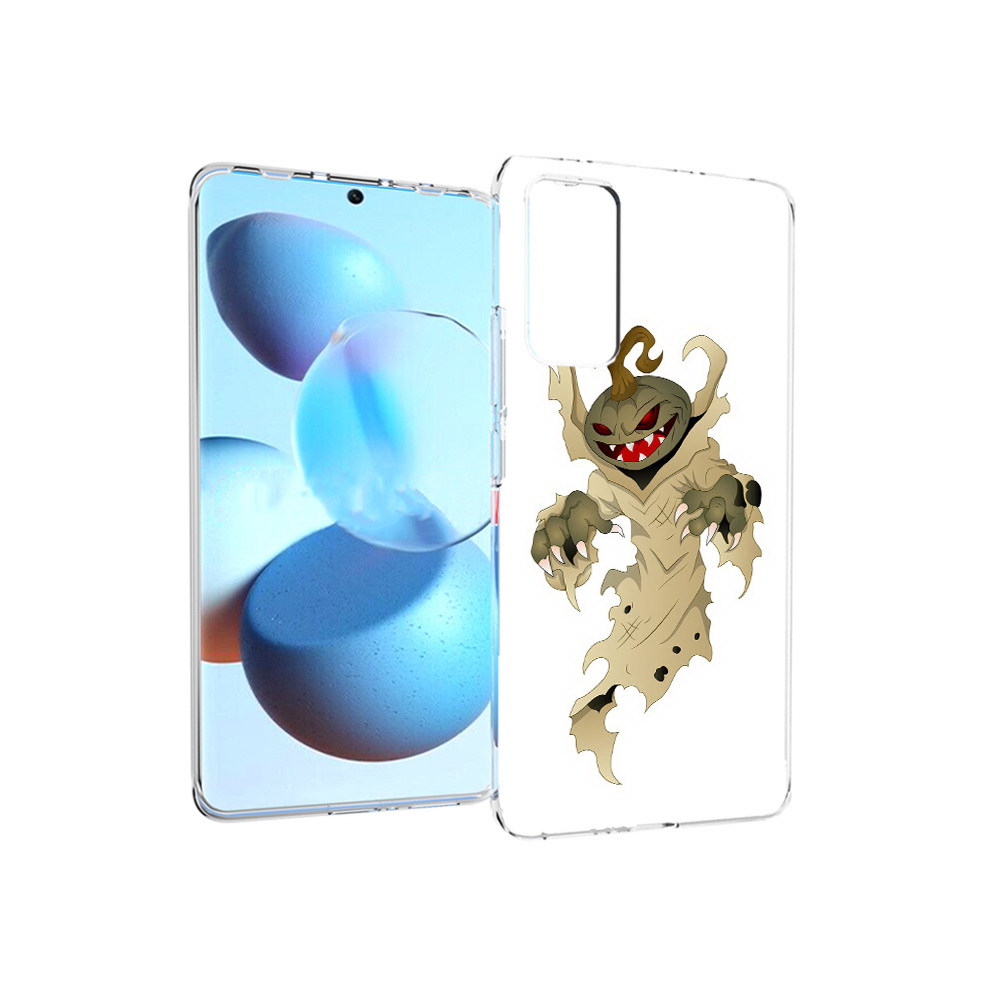 

Чехол MyPads Tocco для Xiaomi Mi Civi призрак хэллоуина (PT172370.274.555), Прозрачный, Tocco
