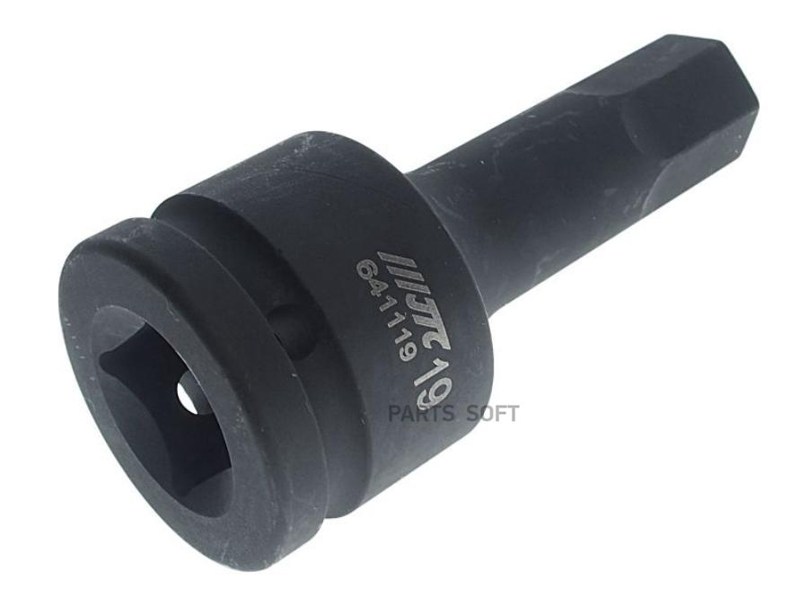 

Бита-головка 3/4" HEX Н19 ударная L=100мм JTC