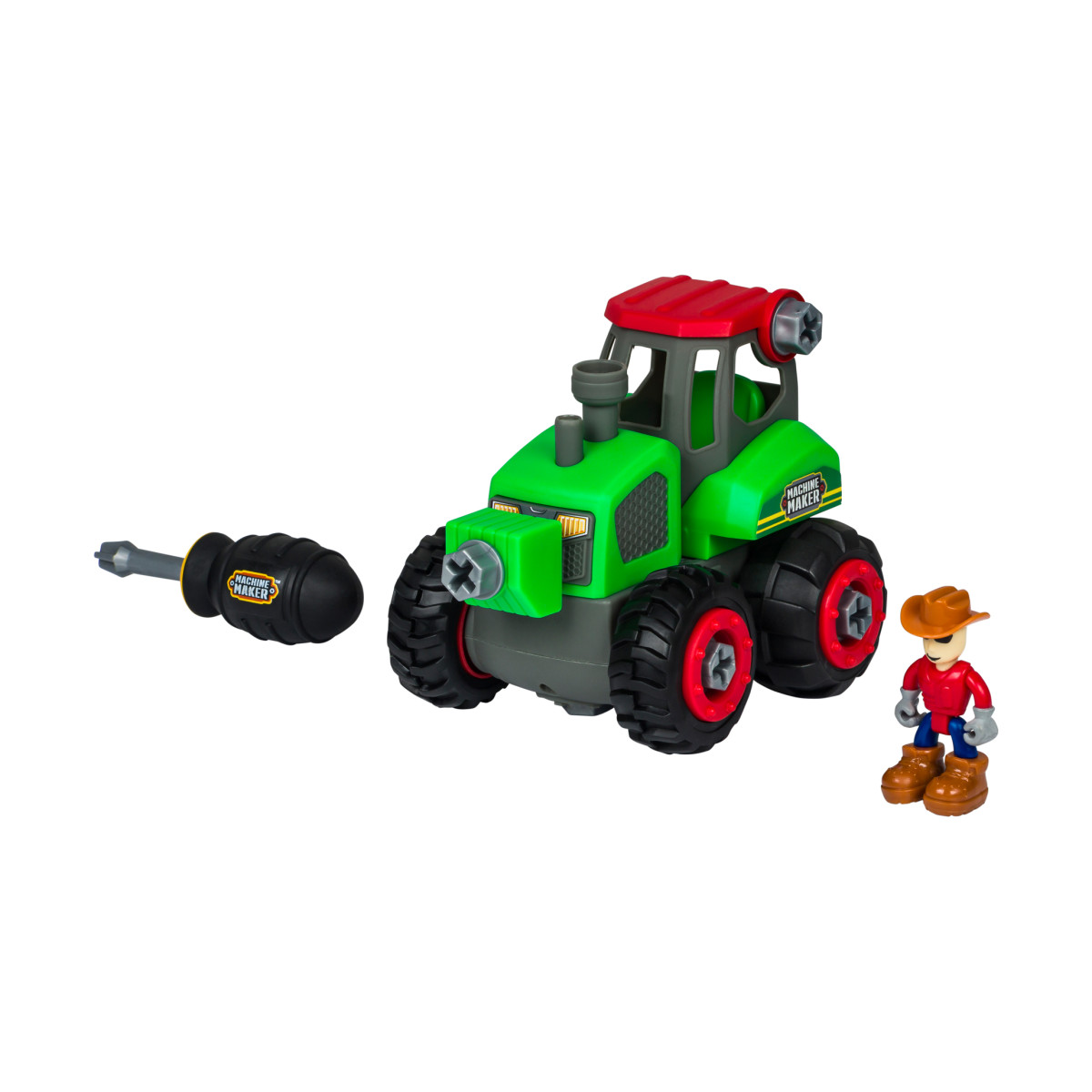 Машинка-конструктор NIKKO Farm Vehicles Трактор nikko машина конструктор комбайн farm vehicles