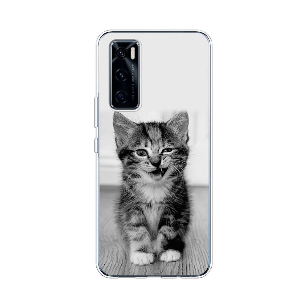 

Чехол Awog на Vivo V20 SE "Подмигивающий котенок", Разноцветный, 263550-1