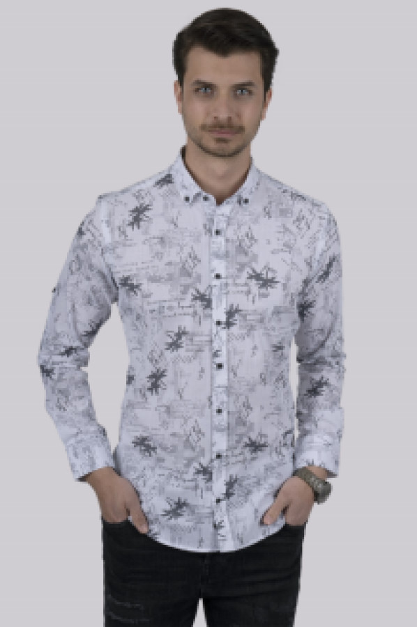 

Рубашка мужская Etikmen 161 серая 2XL (доставка из-за рубежа), Серый, 161