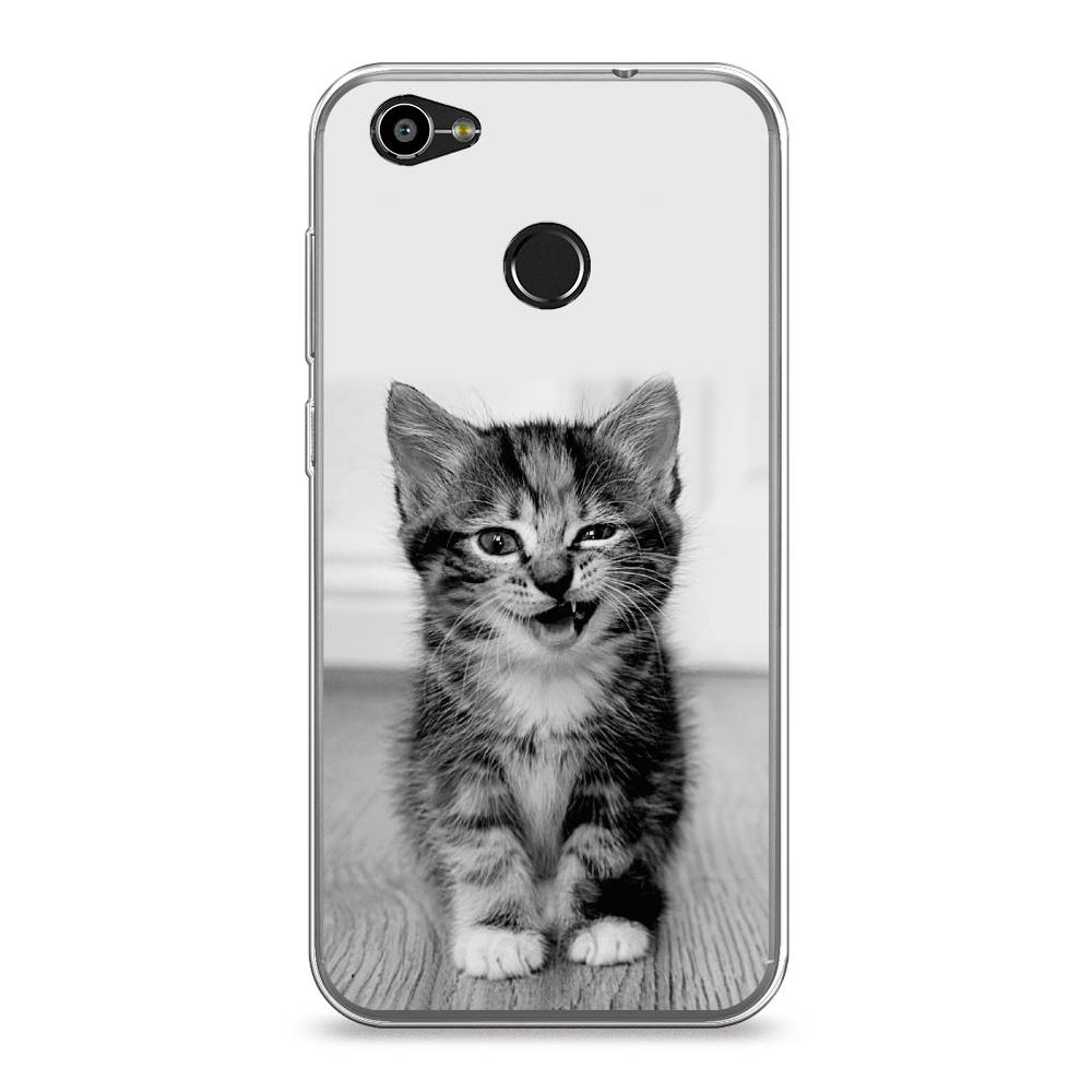 

Чехол Awog на ZTE Blade A6 / ЗТЕ Блэйд A6 "Подмигивающий котенок", 132350-1