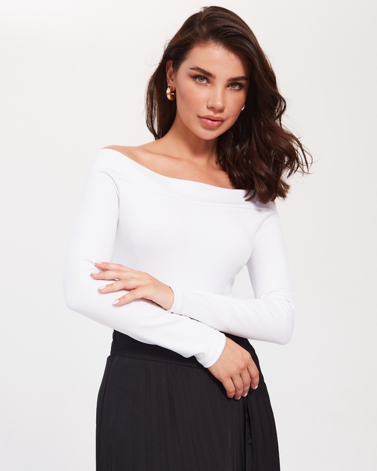 

Боди женское Euphoria Y-Body белое M, Y-Body