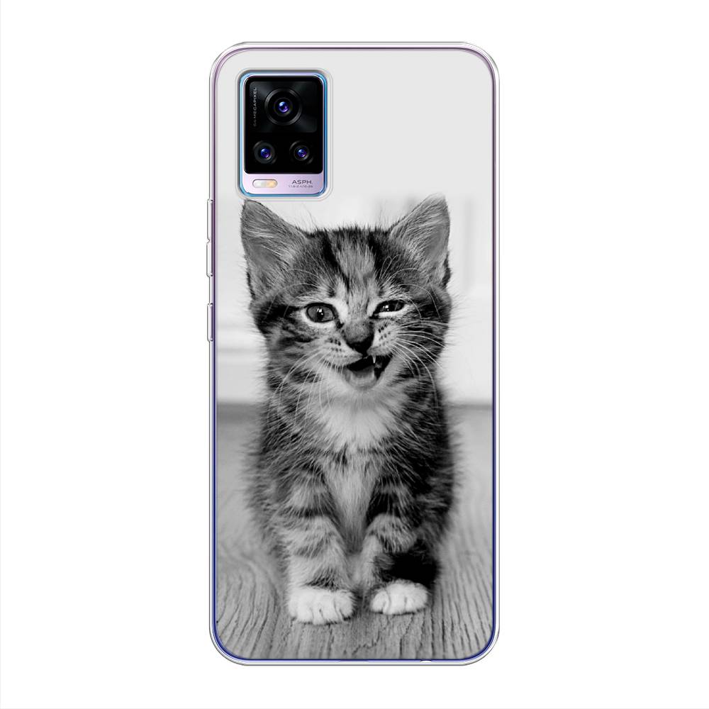 

Чехол Awog на Vivo V20 "Подмигивающий котенок", Разноцветный, 263350-1