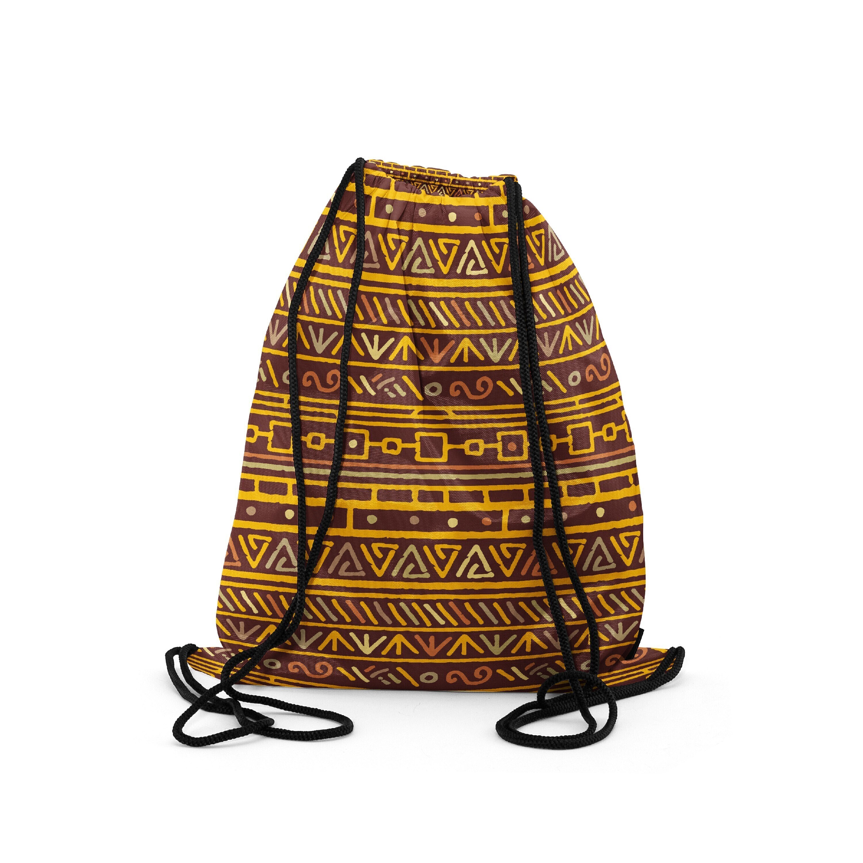 

Мешок-рюкзак для сменной обуви Burnettie TribalPattern07Big, Оранжевый