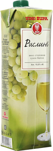 

Вино Vino Zupa Rizling белое сухое 1 л