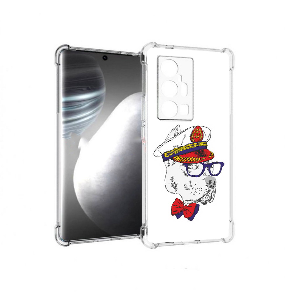 

Чехол MyPads Tocco для Vivo X7 Pro бульдог (PT227071.403.251), Прозрачный, Tocco