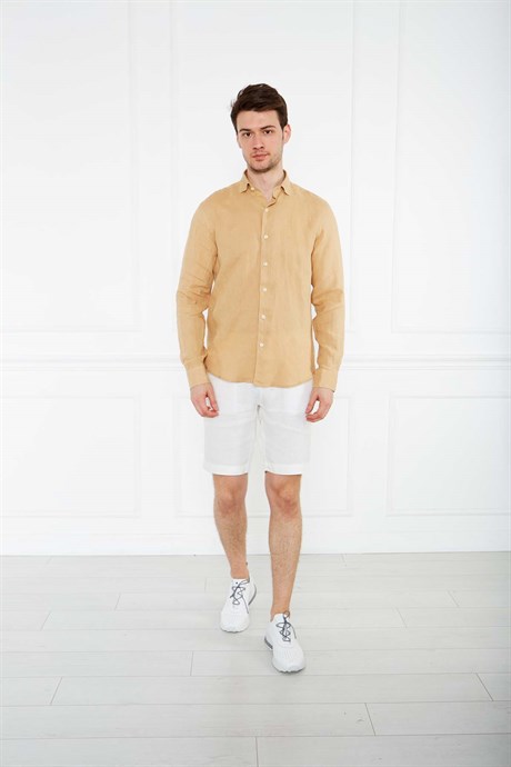 

Рубашка мужская VAGANZA 177 желтая 2XL (доставка из-за рубежа), Желтый, 177