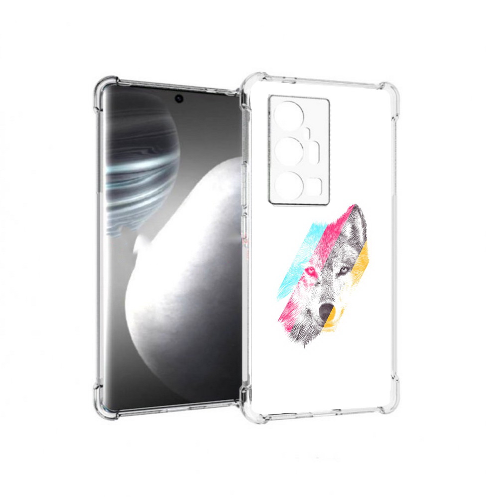 

Чехол MyPads Tocco для Vivo X7 Pro волк градиент (PT227071.403.268), Прозрачный, Tocco