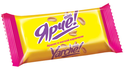 

Карамель KDV Ярче! с арахисом в глазури +-1 кг