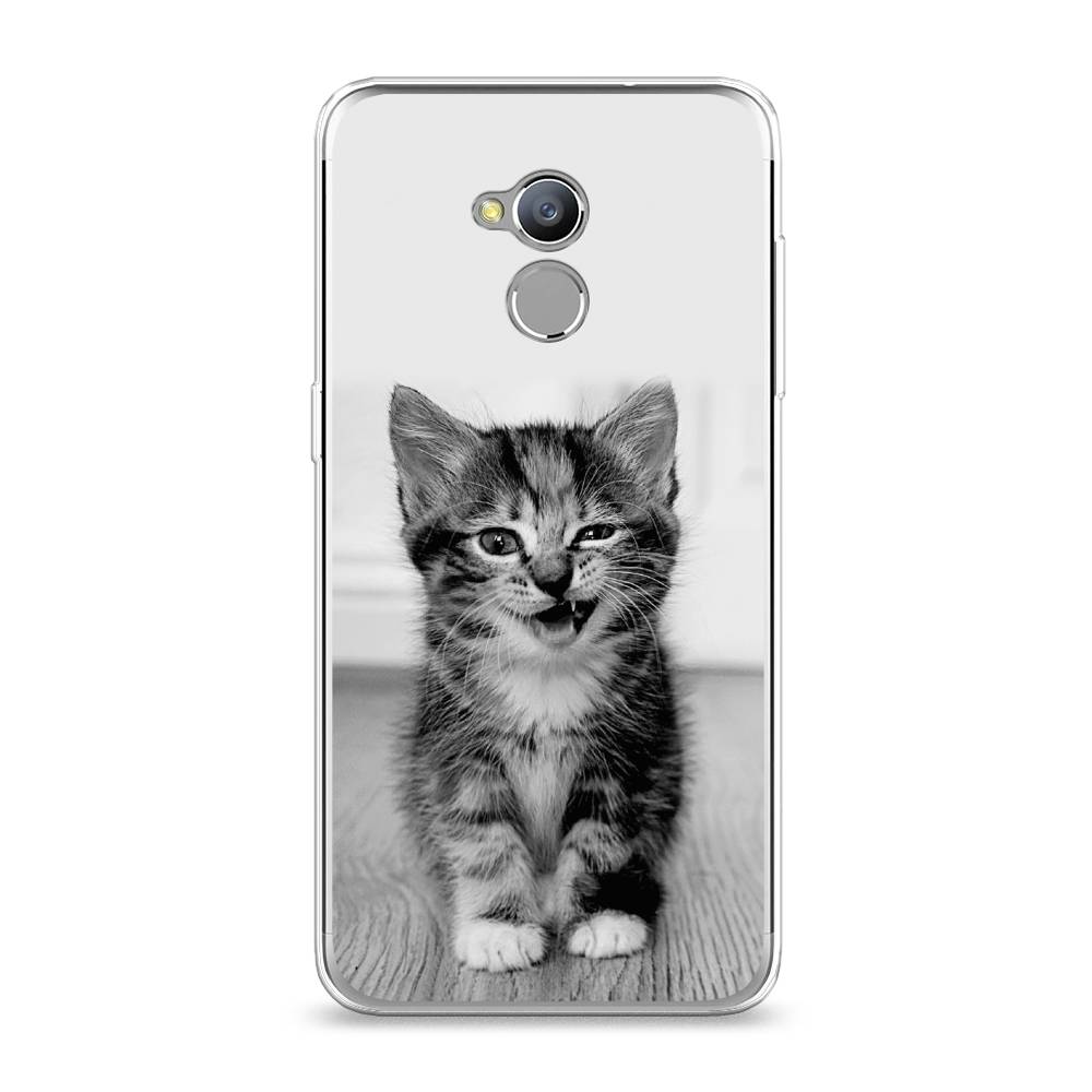 

Чехол Awog на ZTE Blade V7 Lite / ЗТЕ Блэйд V7 Lite "Подмигивающий котенок", 130450-1