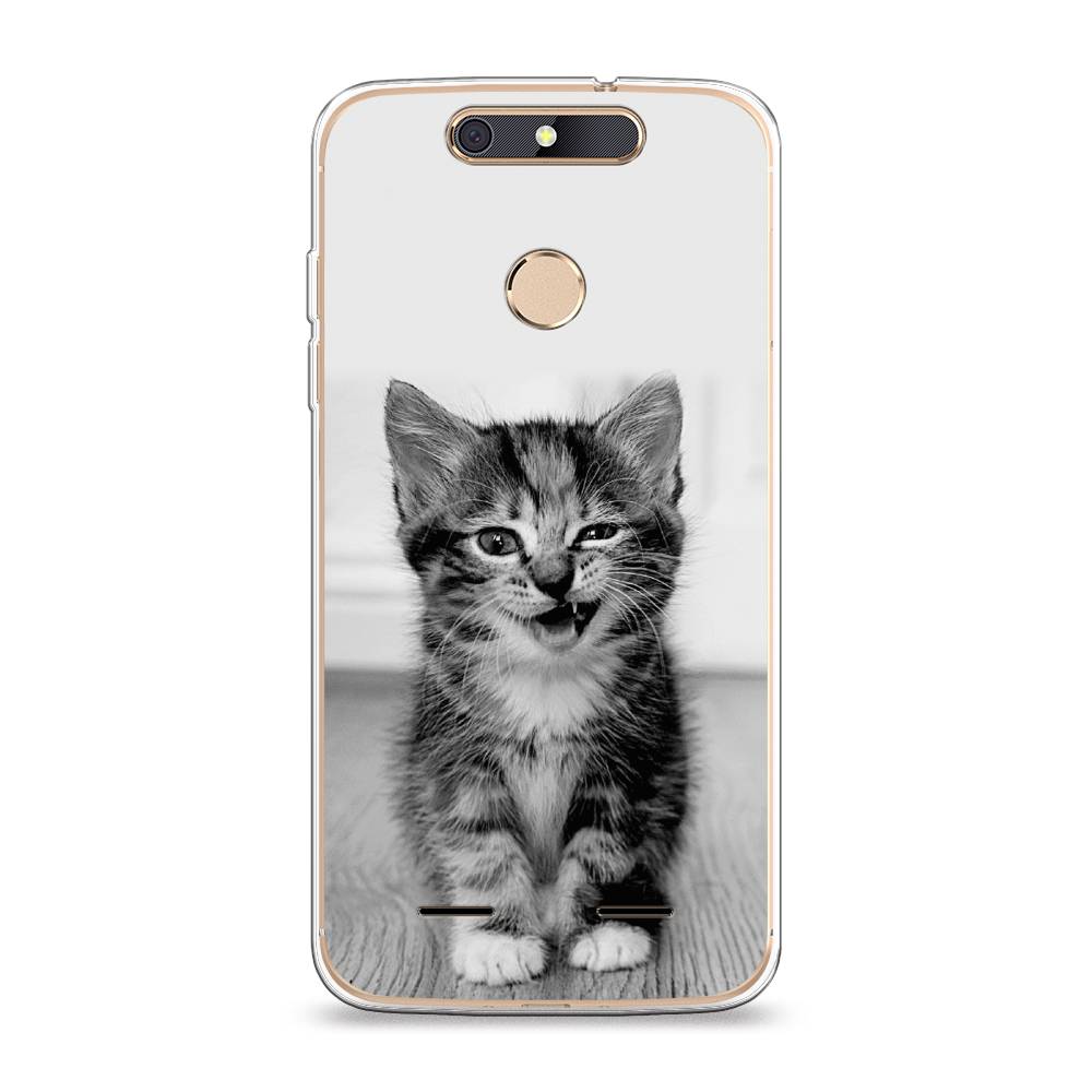 

Чехол Awog на ZTE Blade V8 mini / ЗТЕ Блэйд V8 mini "Подмигивающий котенок", 131950-1