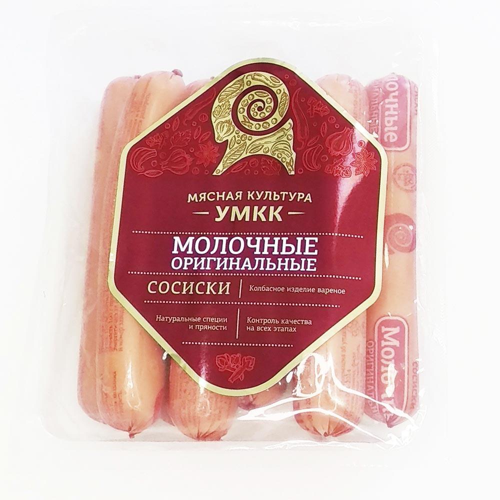 

Сосиски УМКК Молочные оригинальные 395 г