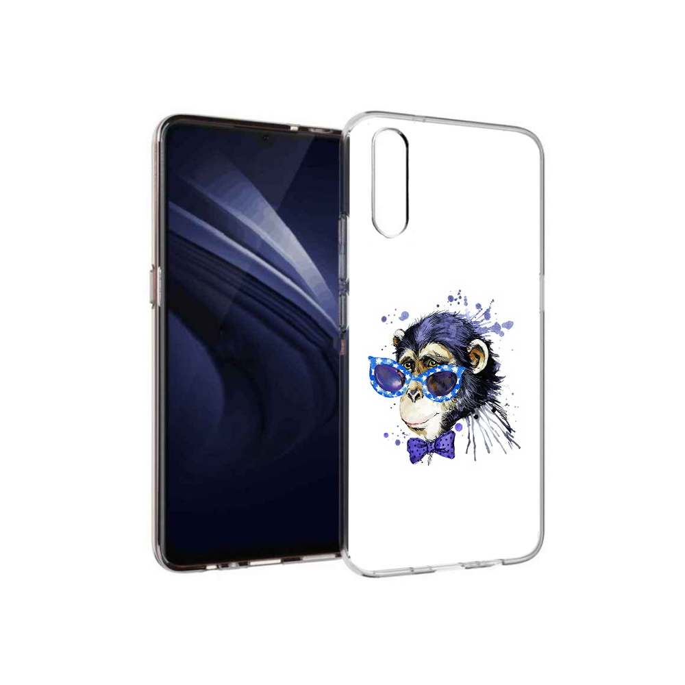 

Чехол MyPads Tocco для Vivo V17 Neo акварельная обезьяна (PT226959.388.216), Прозрачный, Tocco