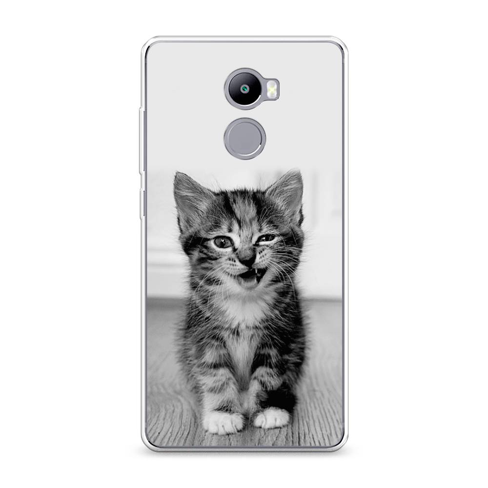

Чехол Awog на Xiaomi Redmi 4 "Подмигивающий котенок", Разноцветный, 31150-1