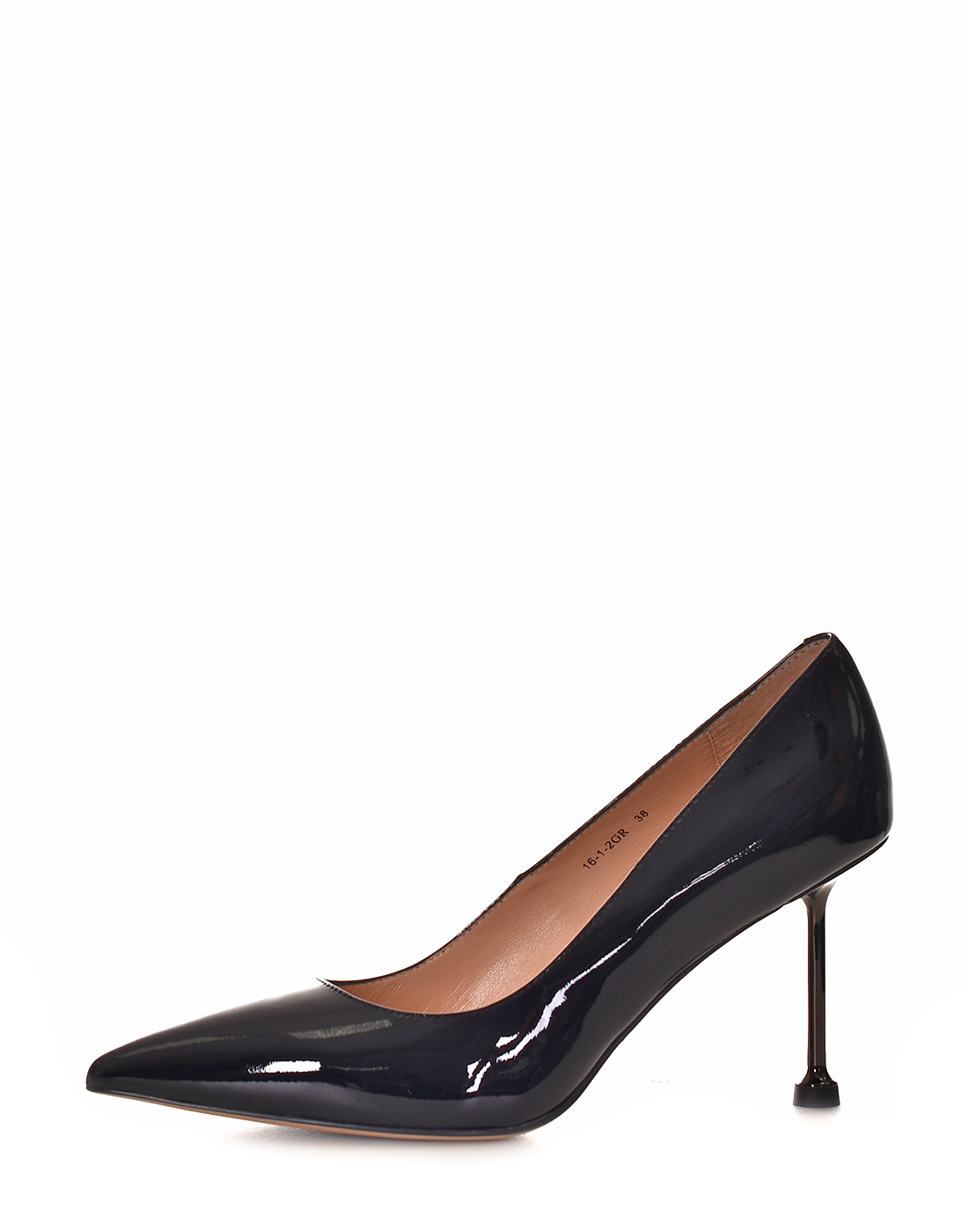 

Туфли женские Graciana 16-1-2GR черные 38 RU, 16-1-2GR