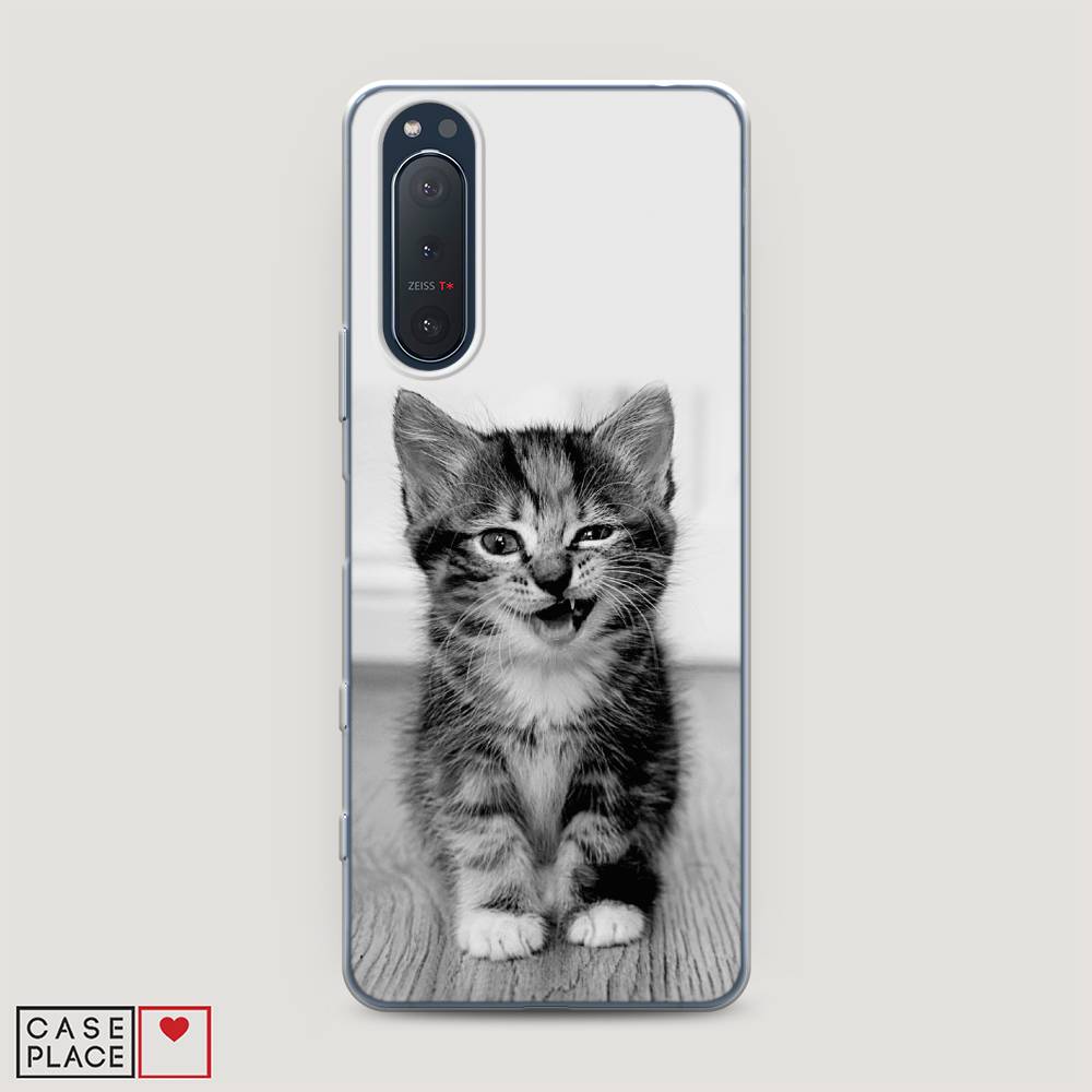 

Чехол Awog на Sony Xperia 5 II "Подмигивающий котенок", Разноцветный, 54750-1