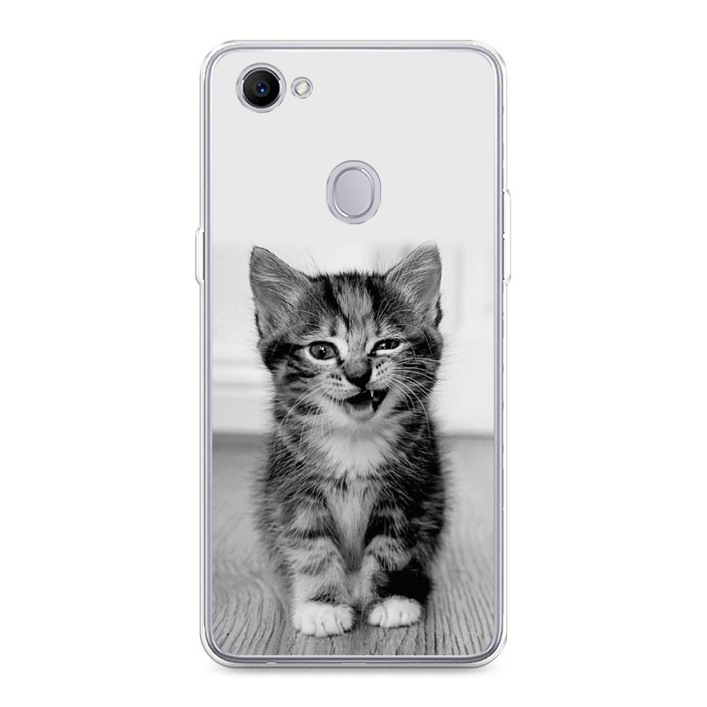 

Чехол Awog на Oppo F7 "Подмигивающий котенок", Разноцветный, 250350-1