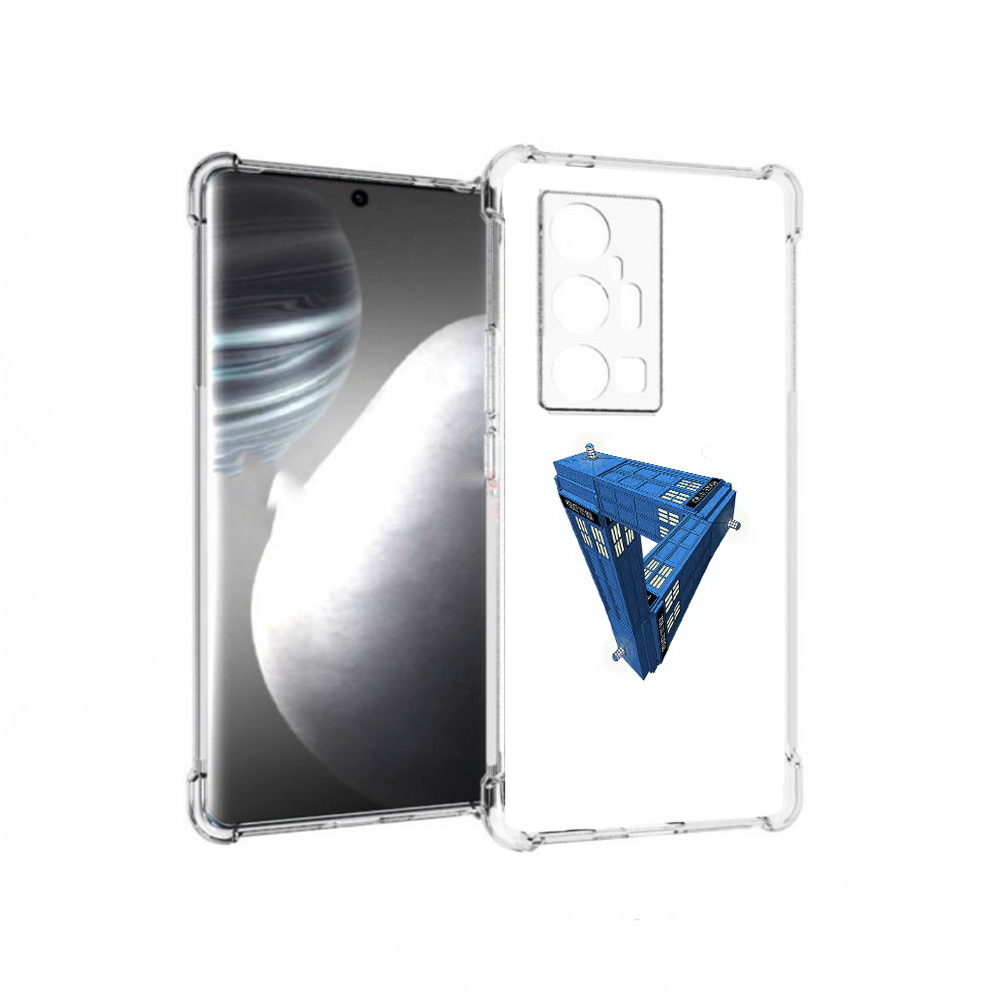 

Чехол MyPads Tocco для Vivo X7 Pro головолока абстракция (PT227071.403.291), Прозрачный, Tocco